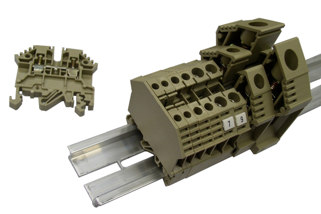 TF-2.5 Euro Type Feed Through 2.5mm Terminal Block - Shining E&E Industrial